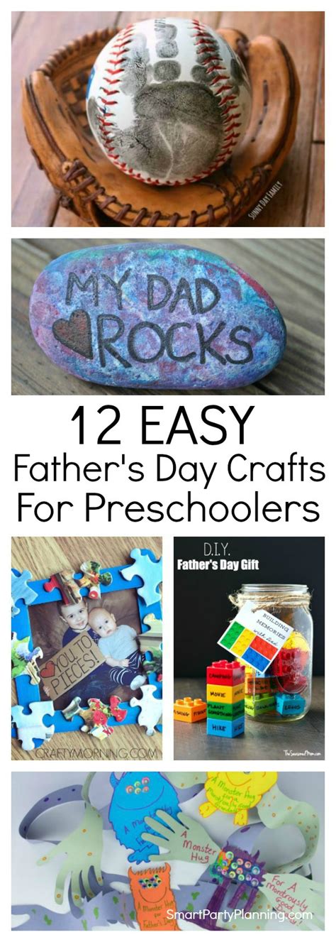 12 Easy Fathers Day Crafts For Preschoolers To Make
