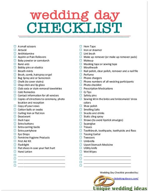 We found out it's also a printable wedding checklist, which is awesome! Wedding Photography Checklist - Best wedding planning ...