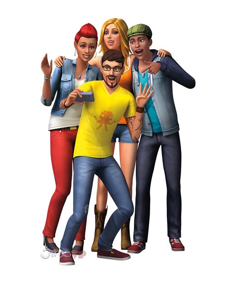 The Sims 4 New Character Render Life Stages Simsvip Images And Photos Finder