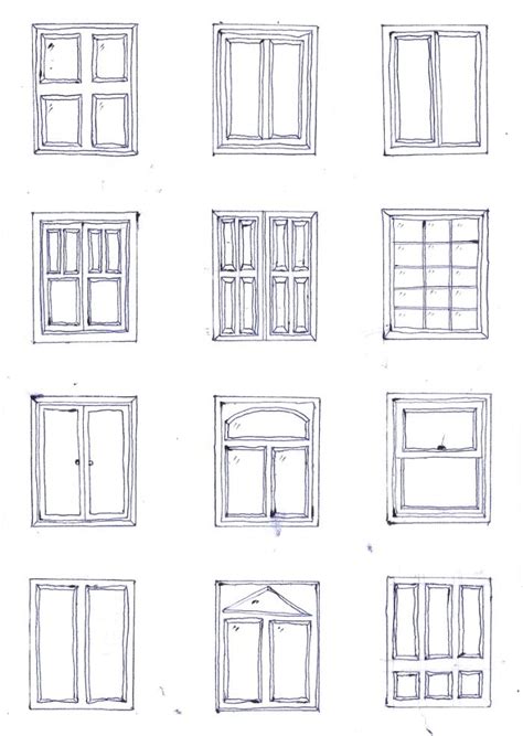 Windows Sketch Art Print By Anna Grunduls Society6 Interior Design