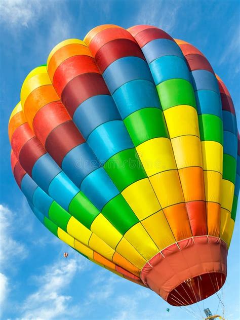 Colorful Hot Air Balloon Stock Image Image Of Ballooning 28346685