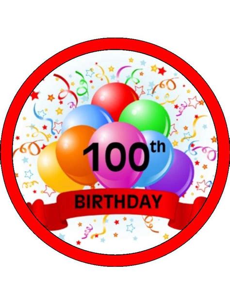100th Birthday Party Clipart 10 Free Cliparts Download Images On