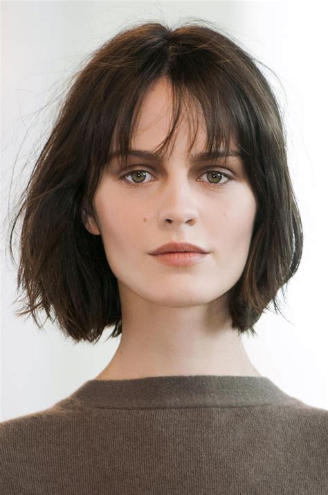 The Best Short Hairstyle Ideas Straight From The Runway Medium Short