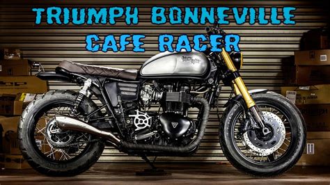 Triumph Bonneville Cafe Racer Youtube