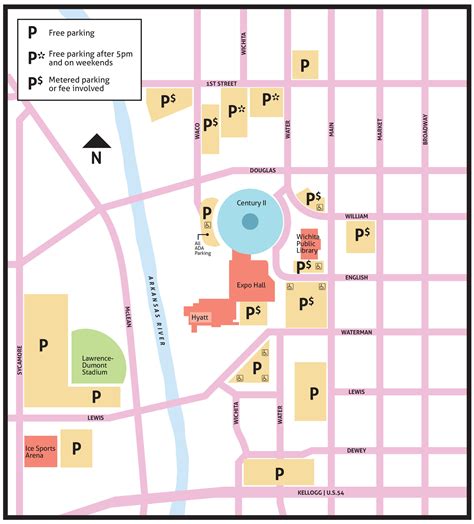 Scott Stadium Parking Map
