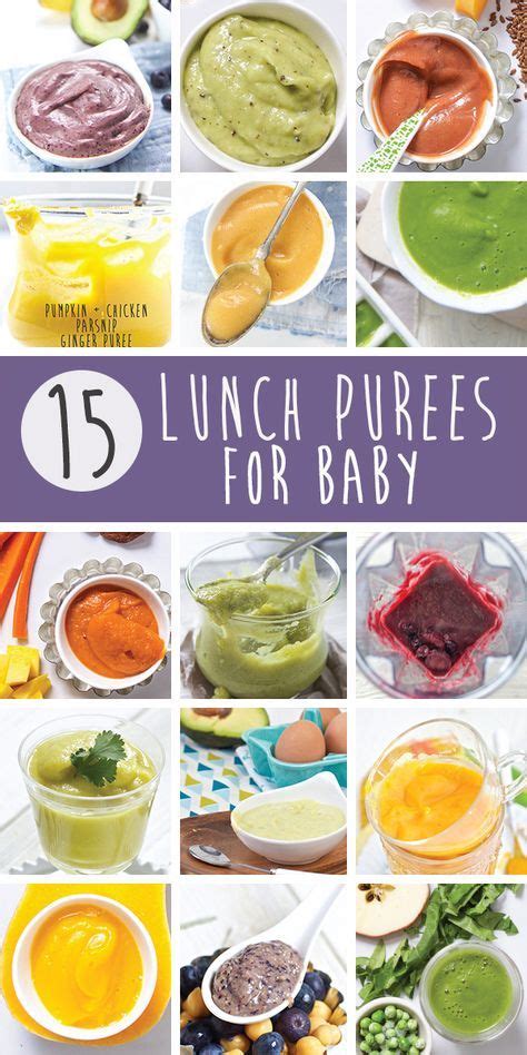 Find healthy, easy, homemade baby food recipes for your 8 month old baby full of nutrients for a healthy start. 15 Lunch Ideas for Baby (6+ months) | Healthy baby food ...