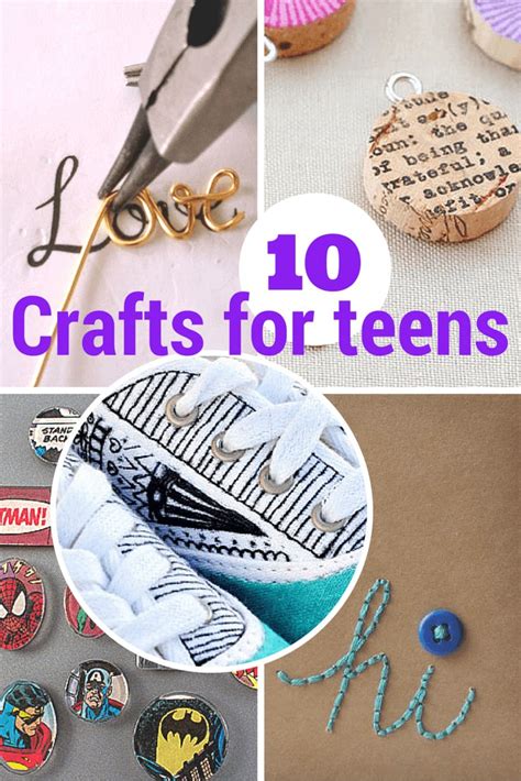 A surprise on any day other than valentine's day. 10 terrific crafts for teens