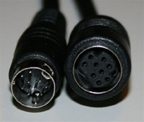 Mini Din 9 Pin B Type Extension Cable Male Female 6 Ft Ebay