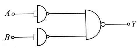 The Combination Of Nand Gates Is Shown In Figurethe Equivalent Circuit