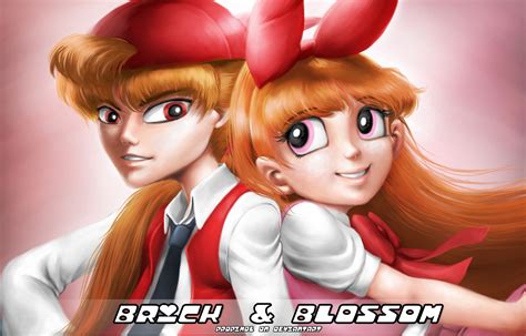 Brick And Blossom Chicas Superpoderosas Arte De Anime Dibujos