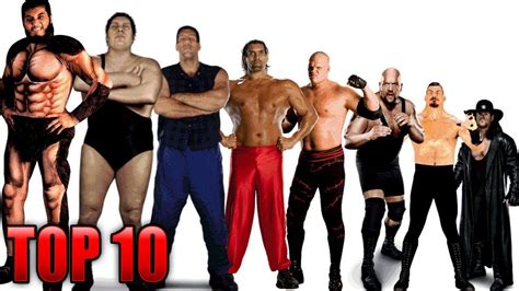 Top 10 Tallest Wrestlers In Wwe Ever 2018 Youtube