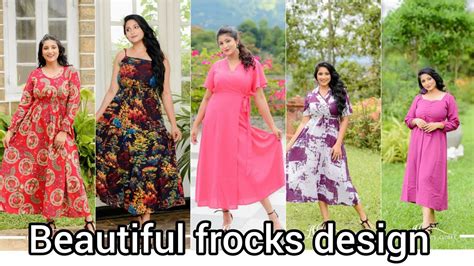 Beautiful Frocks Design For Sri Lankan Girls Stylish Frocks Design Youtube