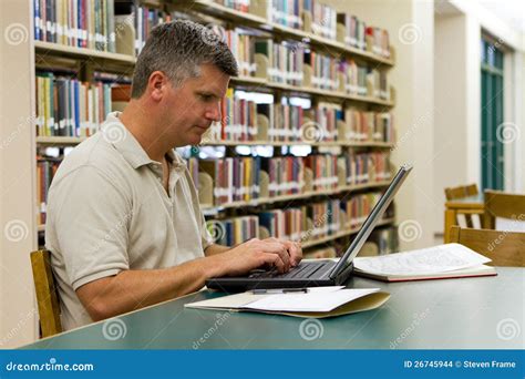 College Library Laptop Stock Photo Image Of Campus Computer 26745944