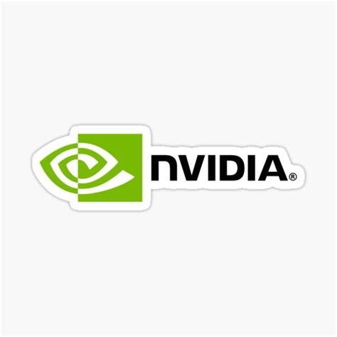Nvidia Logo Sticker For Sale By Aleph12 Redbubble