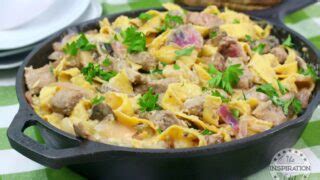 Weight Watchers French Onion Beef Stroganoff The Inspiration Edit