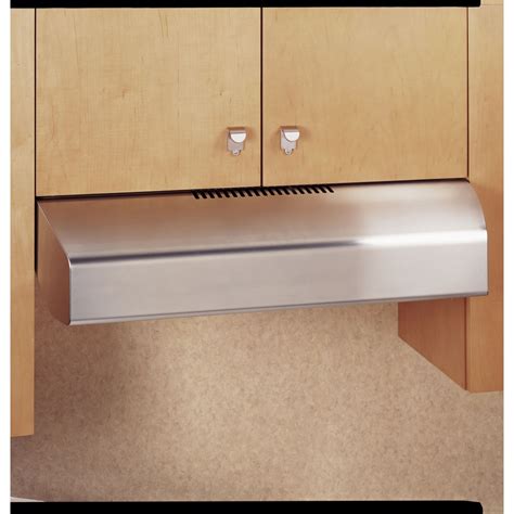 Shop Ge Profile Undercabinet Range Hood Stainless Common 36 In