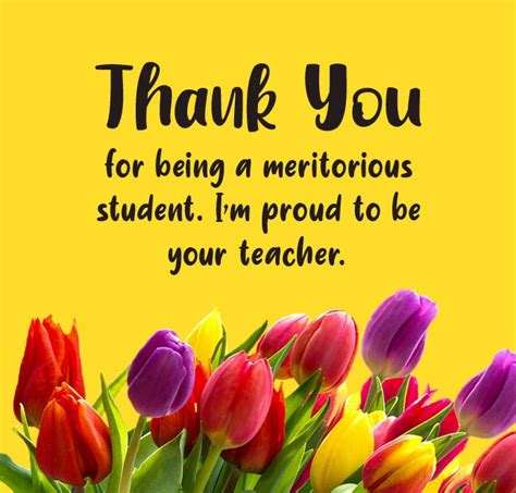 Thank You Messages For Students From Teacher Interreviewed