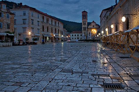 dawn in hvar town croatia photograph by stuart litoff