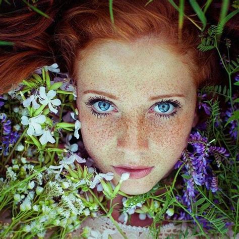 Gorgeous Redheads Will Brighten Your Day Photos Red Hair Blue
