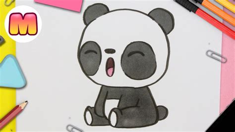 Como Dibujar Un Panda Kawaii Paso A Paso Dibujos Kawaii Fáciles Youtube