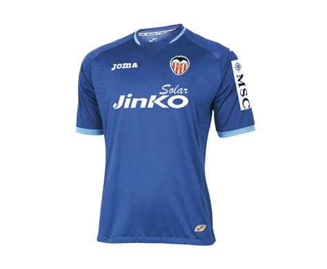 New Joma Valencia Away Shirt 2012 13 Blue Vcf Second Kit Football Kit