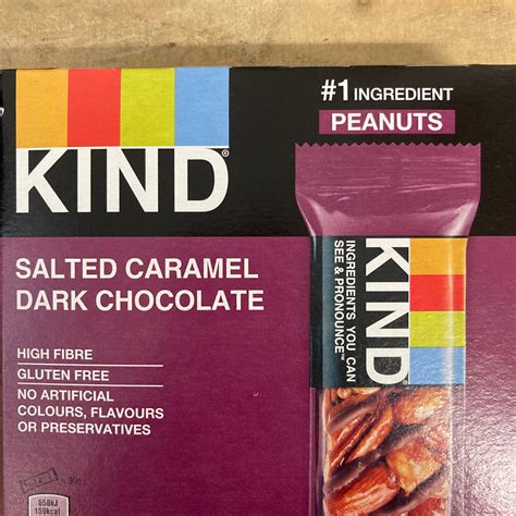 12x kind salted caramel dark chocolate bars 4 packs of 3x30g and low price foods ltd