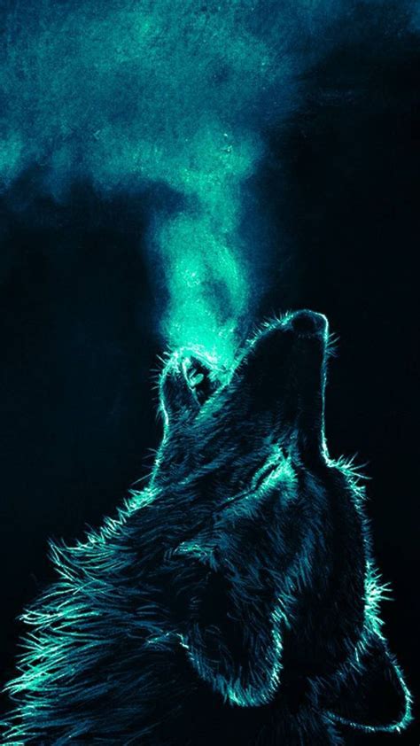 Lobo Aullando Wolf Wallpaper Wolf Sketch Iphone Wallpaper Wolf