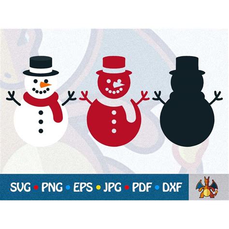 christmas snowman svg snowman cut files snowman silhouette c inspire uplift