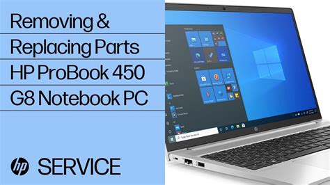 Removing And Replacing Parts For Hp Probook 450 G8 Hp Computer Service