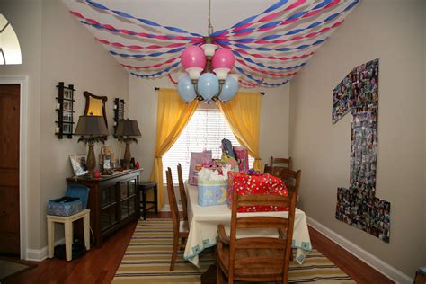 Surprise birthday decoration for wife, how to decorate a room for birthday, romantic room decoration using balloons and rose petals. Kara's Korner: Kalia's First Birthday Party