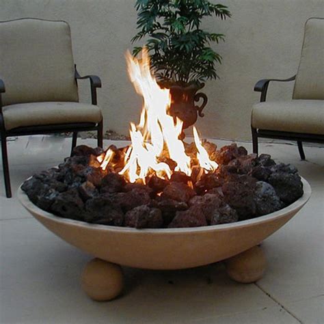 Propane fire pits are such a wonderful invention. DIY Concrete Fire Pit | The Owner-Builder Network