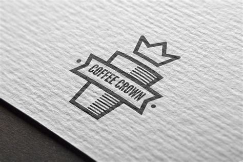 Logo Design For Coffee Crown On Behance Logo Design Coffee Coffee