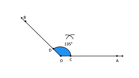 Draw An Angle Of Measure 135° And Bisect It
