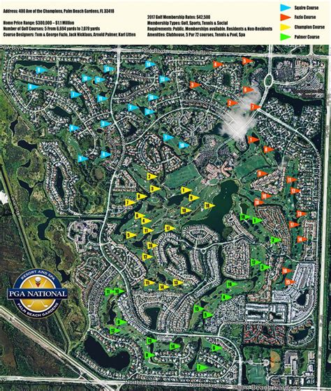 Florida Golf Courses Map Free Printable Maps