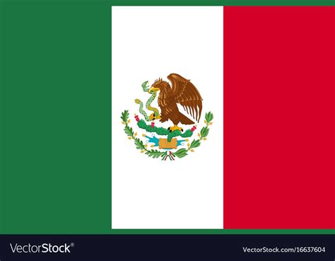 Mexican Flag Template