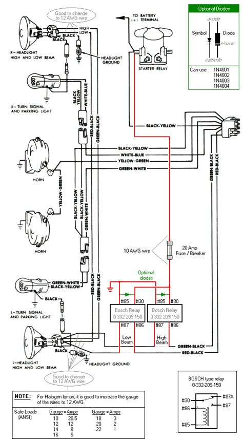 1965 Ford F100 Steering Column Wiring Diagram