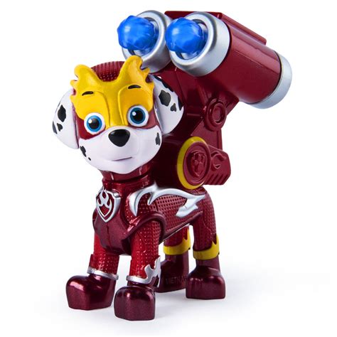 Paw Patrol Mighty Pups Super Paws Marshall Figure With Transforming