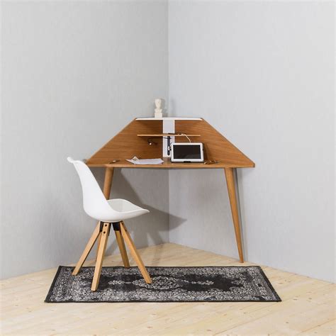 Schreibtisch gadbjerg (45x105, eiche, schmal, schublade). Schreibtisch für die Ecke - noook: Möbel + Ideen für Ecken & Nischen | Design schreibtisch ...