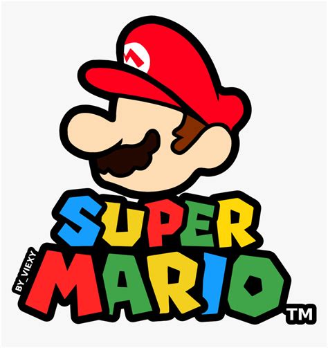 Super Mario Logo Png Logo De Mario Bros Transparent Png