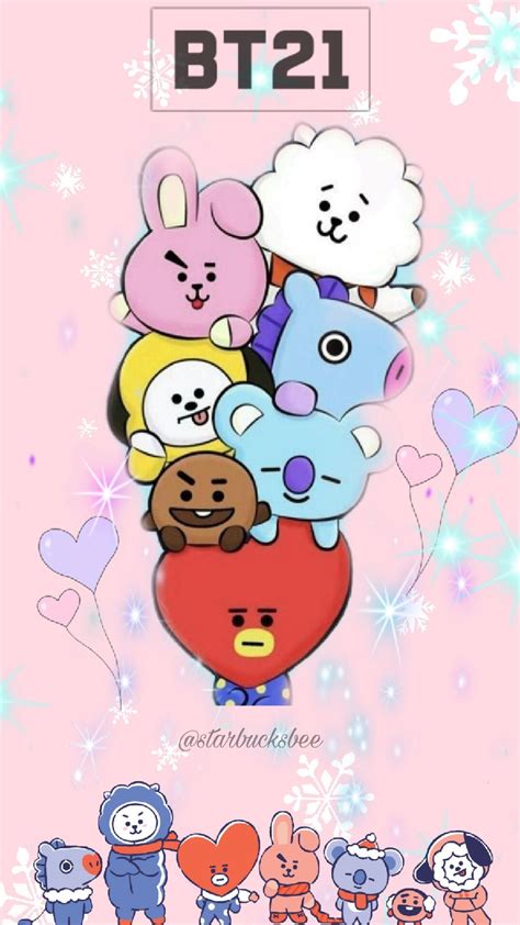 Konsep Terkini 19 Bts Bt21 Kawaii