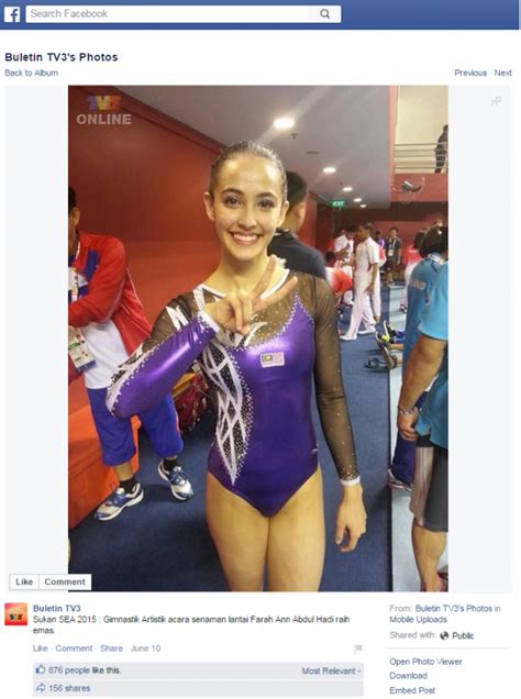 Farah Ann Abdul Hadi Malaysian Gymnast Unfazed By All The Criticism