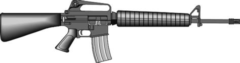 M16 Gun Clip Art At Vector Clip Art Online Royalty Free