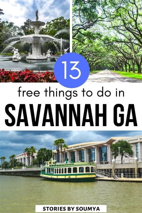Top 13 Free Things To Do In Savannah Georgia