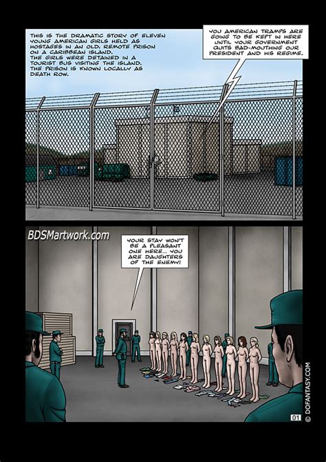Caribean Prison BDSM Porn Cartoon Comics