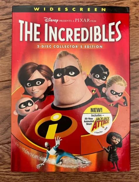 The Incredibles Dvd 2 Disc Set Full Screen Or Widescreen Collectors