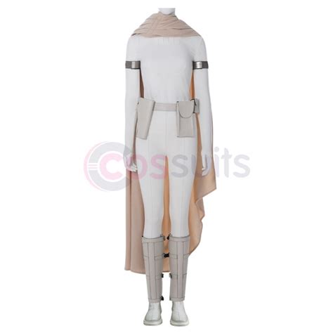 Star Wars Padme Amidala White Cosplay Costume Cossuits