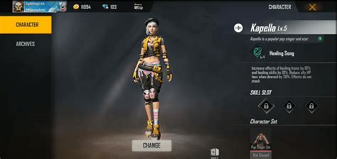 22,094,435 likes · 327,238 talking about this. Free Fire New Character Kapella And Things You Need To ...