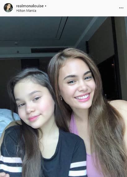 Look Photos Of Ivana And Mona That Perfectly Captured Their Sisterly Love Abs Cbn
