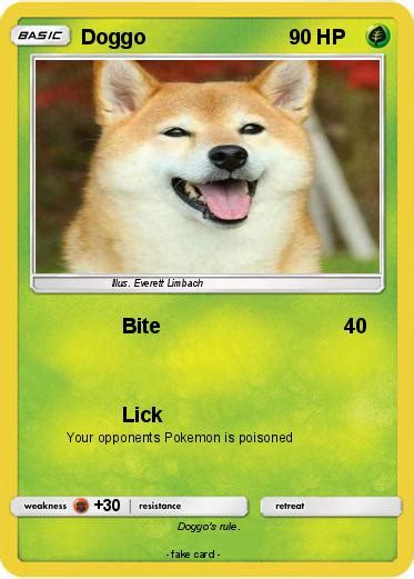 Pokémon Doggo 187 187 Bite My Pokemon Card