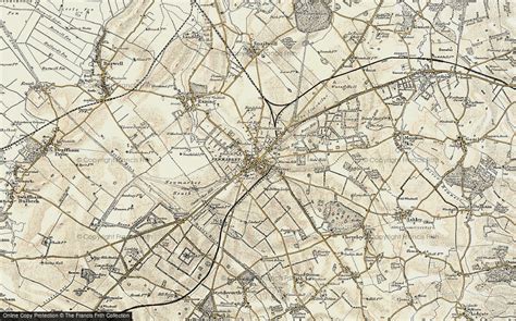 Historic Ordnance Survey Map Of Newmarket 1899 1901